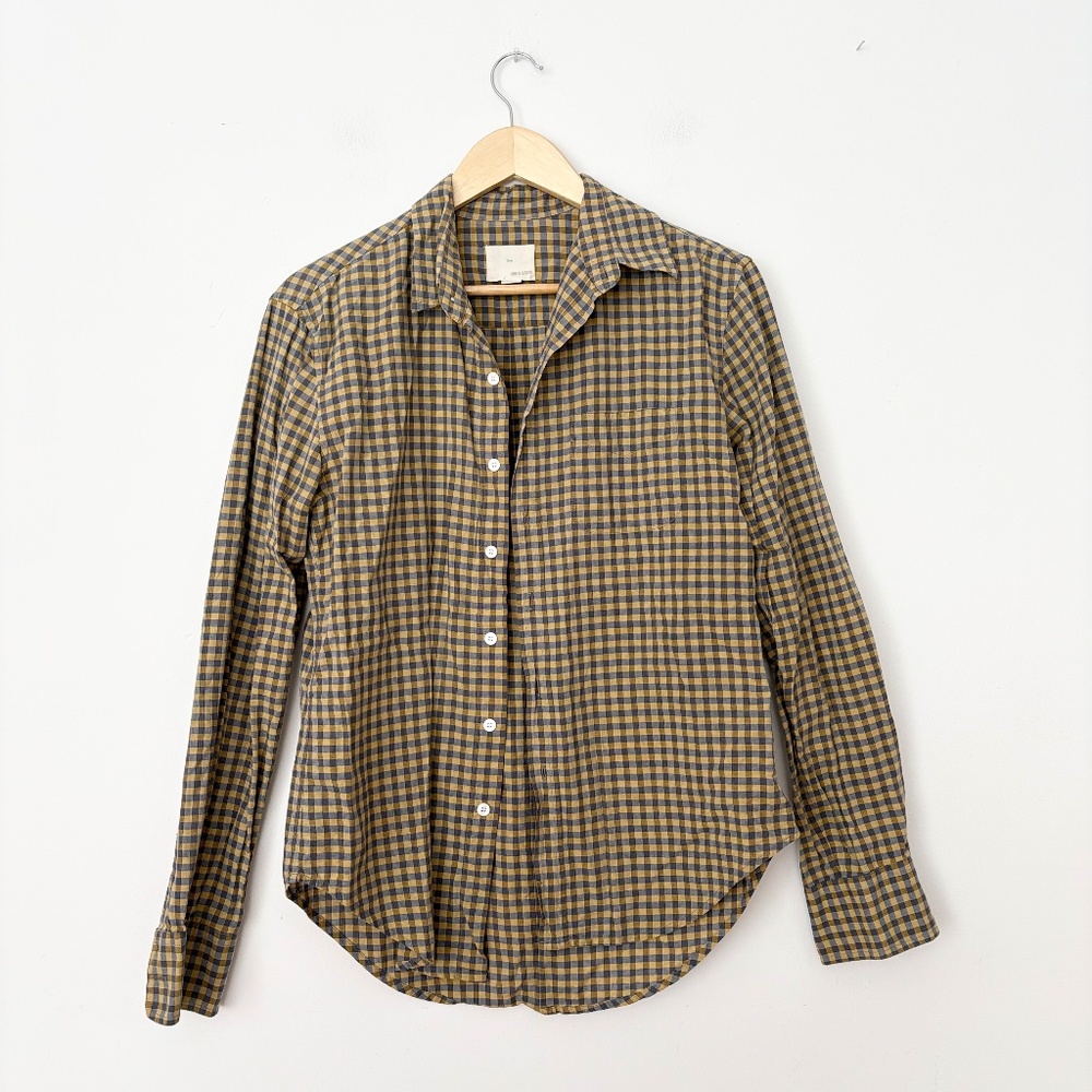 Band of outsiders plaid shirt